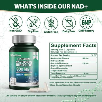 WINDBOSS® 90 Capsules NAD+