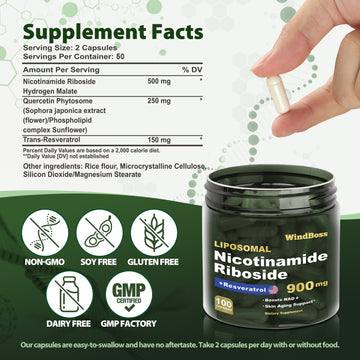 WINDBOSS®100 Capsules NAD+